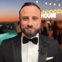 Portrait of Brandon Lee Wyatt wearing sunglasses